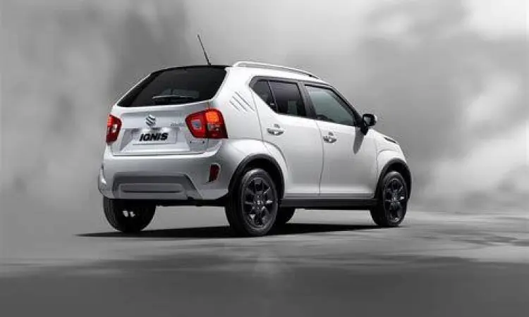 Bagian belakang Suzuki Ignis dengan desain modern