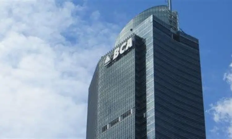 Kantor pusat Bank Central Asia sebagai pengelola transaksi internasional