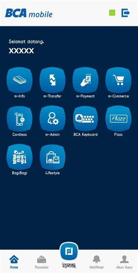 Aplikasi Digital Banking Aplikasi i.saku dan BCA Mobile di smartphone
