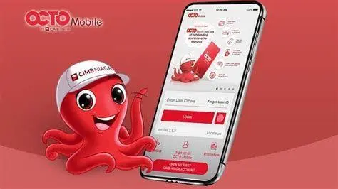 Aplikasi OCTO Mobile CIMB Niaga Tampilan antarmuka aplikasi OCTO Mobile untuk transfer