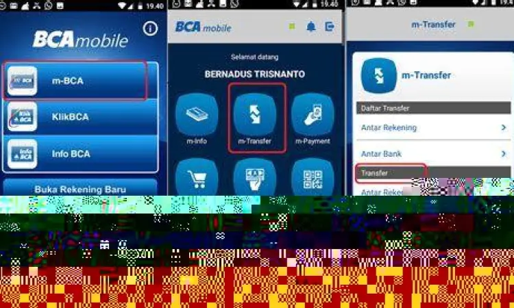 Integrasi BCA dan DANA Aplikasi BCA Mobile dan DANA di smartphone