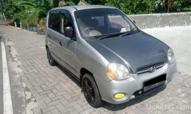 Hyundai Atoz bekas warna silver yang terawat