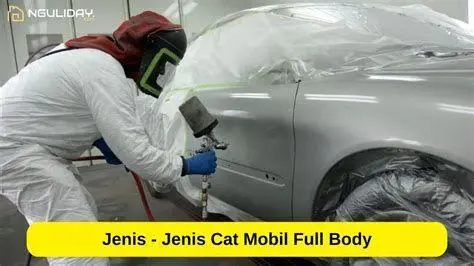 Hasil Akhir Pengecatan Mobil Mobil mengkilap setelah dicat ulang full body