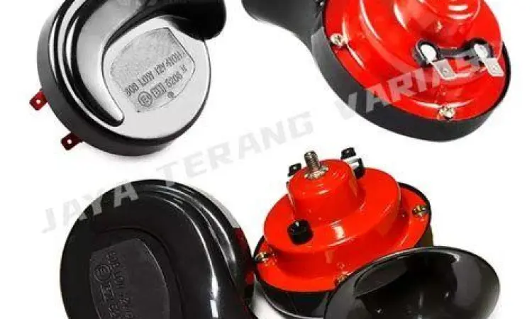 Perbandingan klakson mobil tipe keong dan tipe piringan