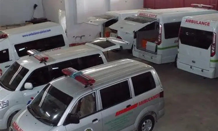 Proses Karoseri Ambulance Proses pembuatan ambulans di workshop karoseri