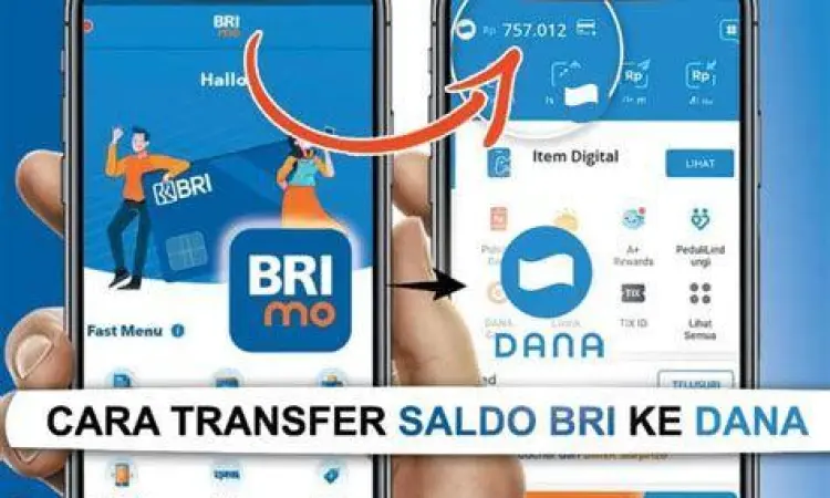 Biaya Admin DANA ke BRI Tabel rincian biaya transfer saldo DANA ke bank