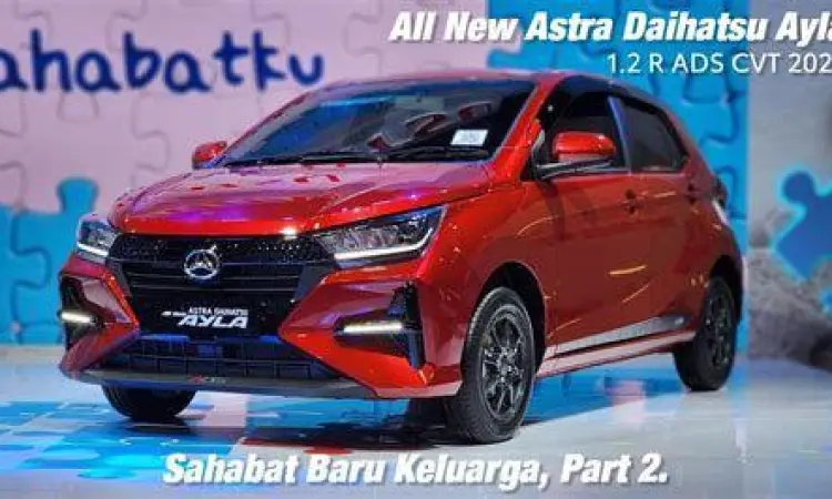 Daihatsu Ayla ADS Daihatsu Ayla varian ADS dengan tampilan sporty dan aksesoris lengkap