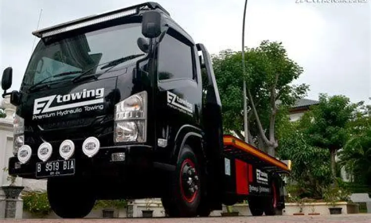 Truk Towing Gendong Perbedaan truk towing gendong dan derek tarik konvensional