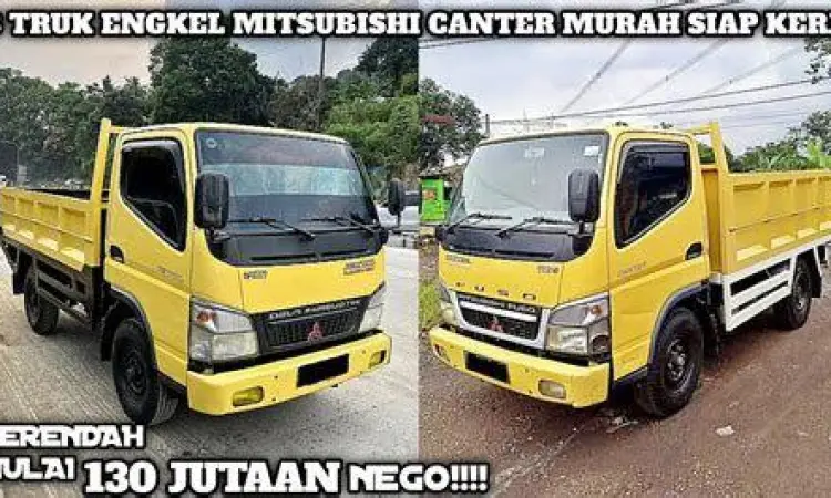 Mitsubishi Colt Diesel Canter Engkel 4 Roda