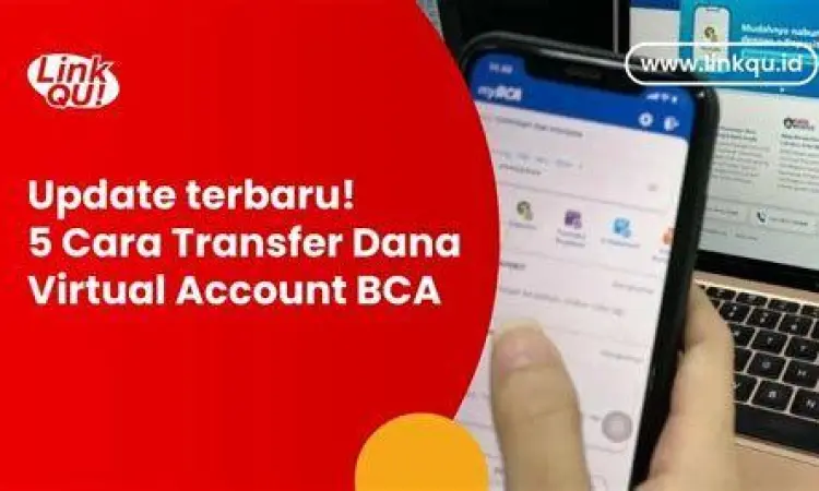 Transfer VA BCA via ATM Proses memasukkan kode virtual account bca di mesin atm