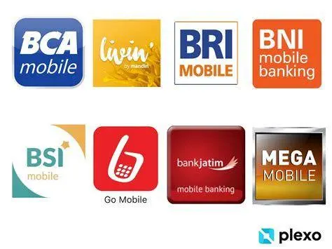 Aplikasi Mobile Banking Tampilan antarmuka aplikasi mobile banking populer di Indonesia