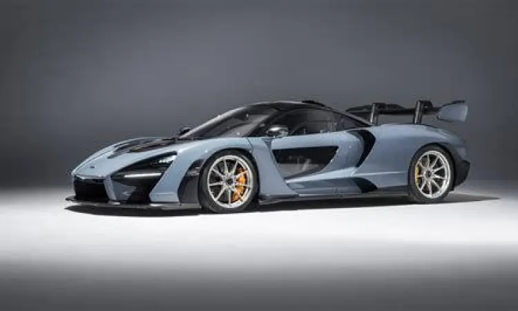 McLaren Senna Profile Profil samping McLaren Senna dengan warna Victory Grey