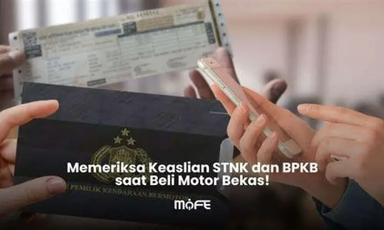 Pemeriksaan keaslian dokumen BPKB dan STNK