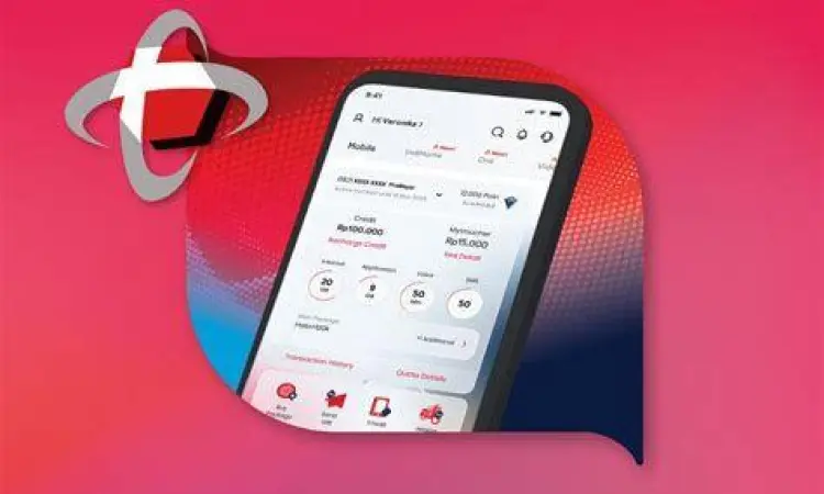 Aplikasi MyTelkomsel Tampilan aplikasi MyTelkomsel untuk transfer kuota