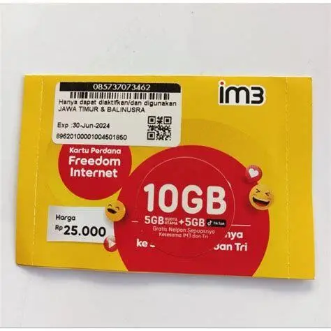 Kartu Perdana IM3 Kartu perdana IM3 Indosat Ooredoo Hutchison