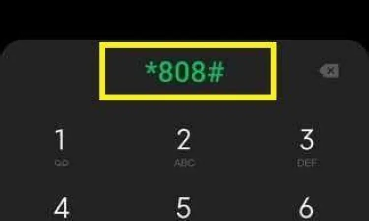 Menu USSD Telkomsel Tampilan kode dial USSD Telkomsel