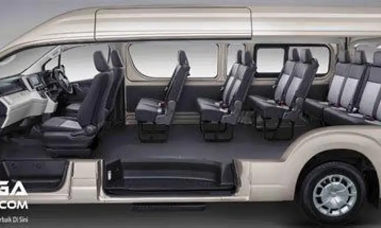 Kenyamanan Interior Travel Interior nyaman mobil travel Hiace