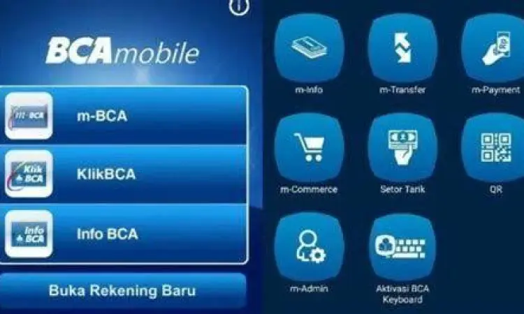 Layanan m-BCA untuk cek transaksi