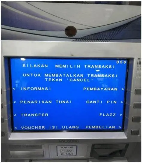 Konfirmasi Transfer BCA Tampilan layar konfirmasi transfer BCA