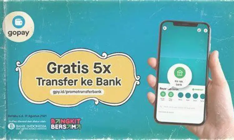 Rincian biaya admin dan limit transfer GoPay ke berbagai bank