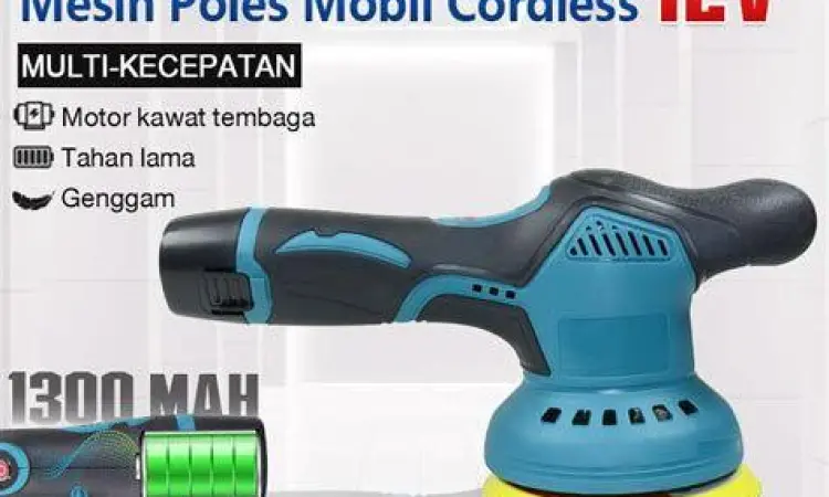 Mesin Poles Dual Action Alat poles mobil tipe dual action untuk pemula