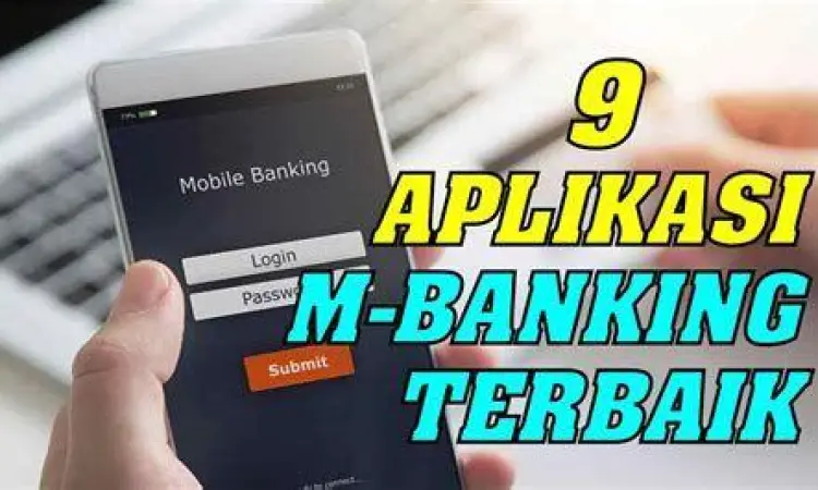 Tampilan aplikasi mobile banking untuk transfer e-wallet