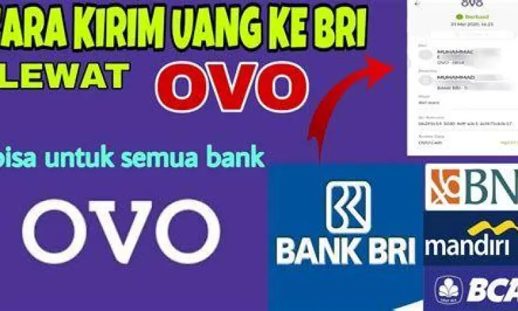 Transfer OVO ke Bank Tampilan aplikasi OVO saat melakukan transfer ke bank