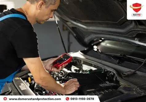 Inspeksi Mesin Brio Mekanik memeriksa mesin mobil honda brio