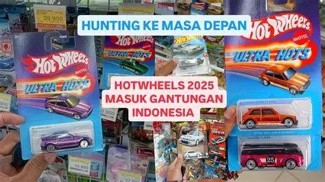 Koleksi Diecast Indomaret Gantungan Hot Wheels di Indomaret
