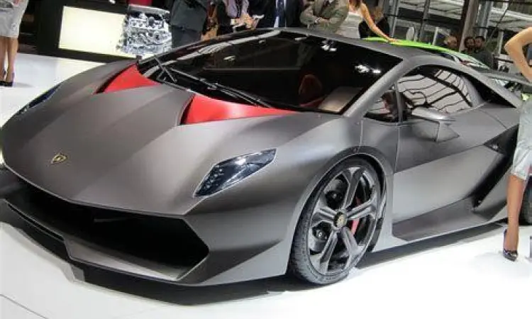 Lamborghini Sesto Elemento Struktur bodi serat karbon Lamborghini Sesto Elemento