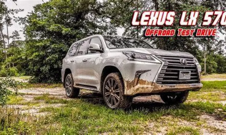 Performa Off-road LX 570 Kemampuan off-road Lexus LX 570 di medan berat