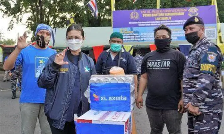 Layanan SMS XL Axiata Ilustrasi pengiriman SMS pada kartu XL Axiata