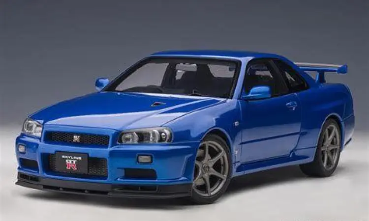 Nissan Skyline GT-R R34 Bayside Blue yang mulus