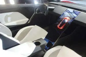 Interior Tesla Roadster Interior mewah Tesla Roadster