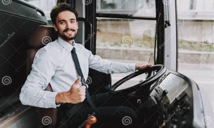 Driver Profesional Elf Pengemudi bus pariwisata profesional