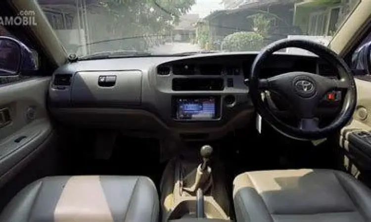 Dashboard Mobil Klasik Dashboard Toyota Kijang Kapsul yang masih rapi