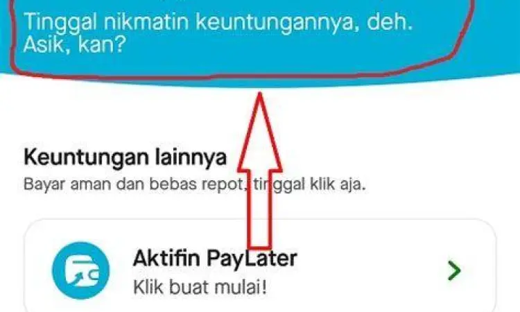 Upgrade GoPay Plus Langkah upgrade akun GoPay Plus menggunakan KTP