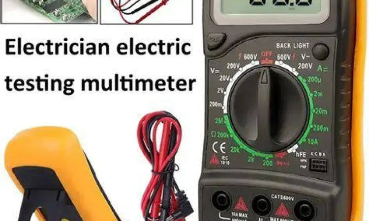 Pengecekan Voltase Aki Mengecek tegangan aki mobil menggunakan multimeter