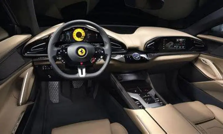 Interior mewah Ferrari Purosangue dengan empat kursi