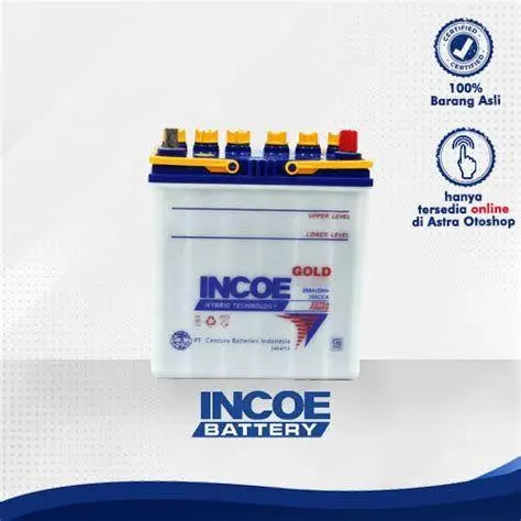 Tipe Aki Incoe Perbandingan tipe aki Incoe Premium Gold dan MF