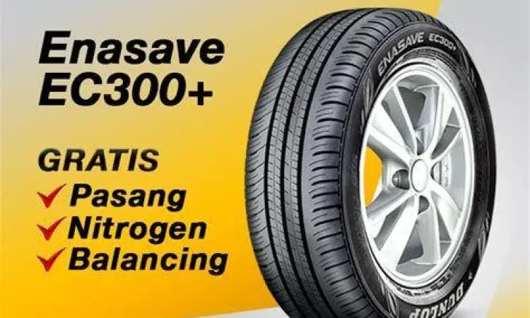 Dunlop Enasave EC300 Ban Dunlop Enasave EC300 Ring 15 untuk efisiensi bahan bakar