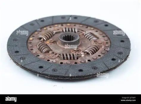 Kondisi Kampas Kopling Aus Perbandingan kampas kopling aus dan baru