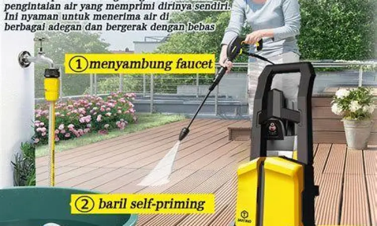 Teknik Mencuci Mobil Teknik mencuci mobil dengan jet cleaner yang benar
