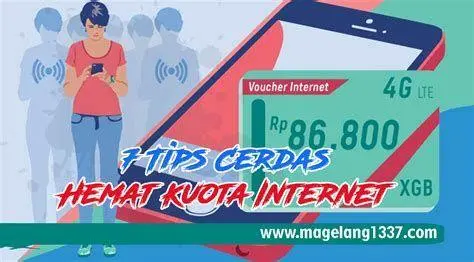 Manajemen Kuota Data Tips mengelola penggunaan data internet di smartphone