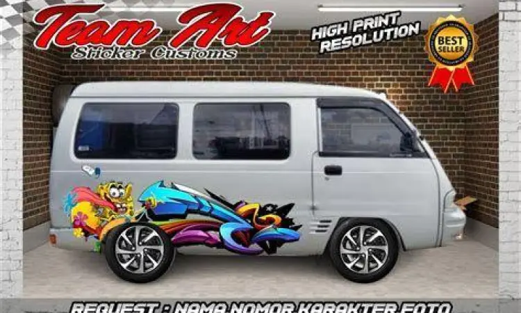 Izin Trayek Angkot Stiker trayek pada kaca mobil angkot