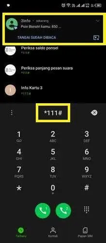 Dial Code *323# Menu dial code *323# Tri