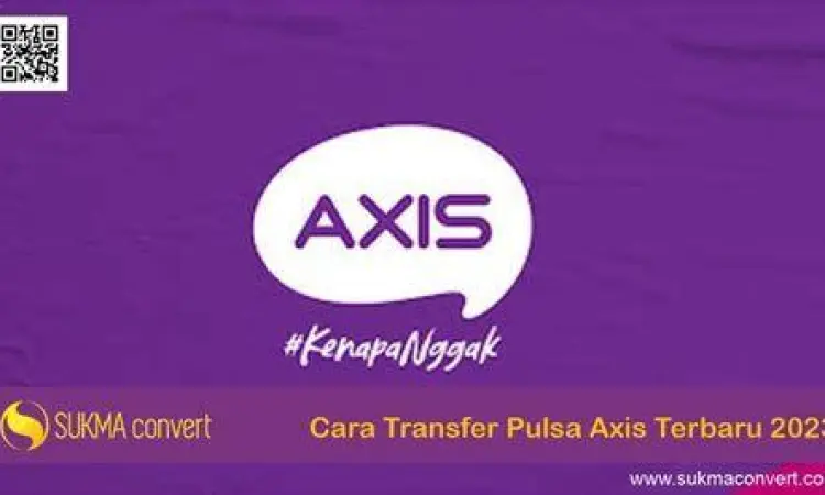 Infografis syarat transfer pulsa axis
