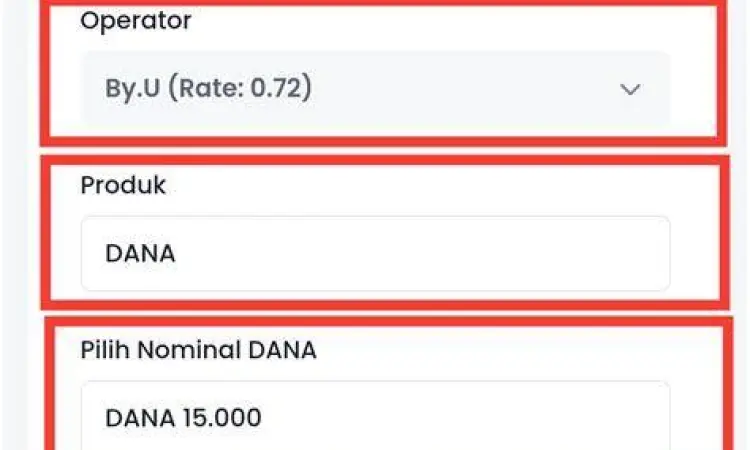 Persyaratan Kirim Pulsa by.U Tabel syarat transfer pulsa byU