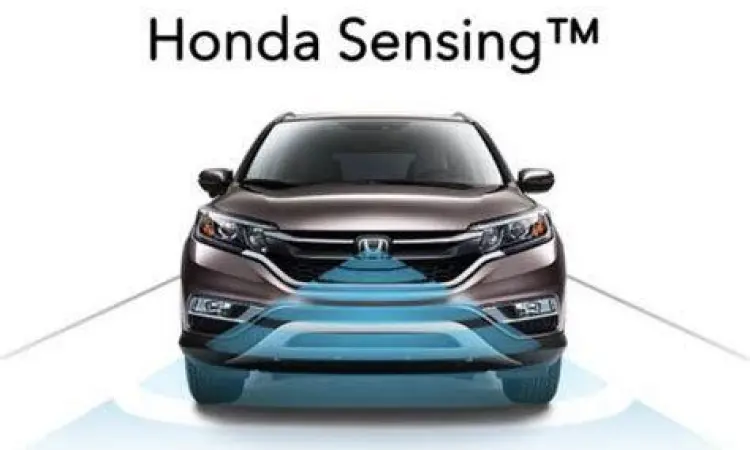 Fitur Keamanan Honda Sensing Ilustrasi sistem keamanan Honda Sensing
