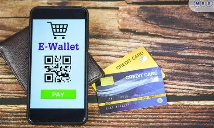 Tampilan browser untuk transfer saldo e-wallet